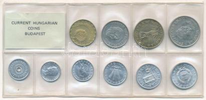 1983. 2f-20Ft (10xklf) érmés forgalmi sor fóliatokban T:UNC Adamo FO16