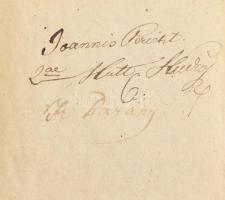 [Baronius, Justus (1570-1606)] Justi Baronii Veteracastrensis ... Epistolarum sacrarum et amoebaearu...