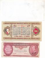 3db klf reklámpénz, közte "Pizza Rájder Kupon", "Mozart Souvenir", "Kansas ...