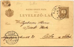 1899 (Vorläufer) Budapest XIV. Városliget, Ezredéves Országos Kiállítás, Magyar utca és a templom, P...