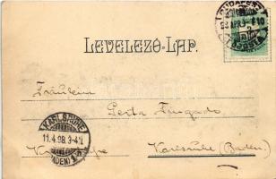 1898 (Vorläufer) Bem. Részlet Bem-Petőfi körképből (Erdélyi körkép). Weinwurm Antal kiadása / Transy...