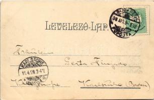 1898 (Vorläufer) Részlet Bem-Petőfi körképből (Erdélyi körkép). Weinwurm Antal kiadása / Transylvani...