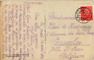 1934 Nagybányai Vitéz Horthy Miklós Magyarország kormányzója vadászat közben puskával a kezében. Pho...