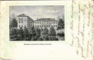 1901 Budapest XIV. Bethesda Diakonissa intézet, női otthon és kórház. Hermina út 53., Hornyánszky V. Art Nouveau (EK)