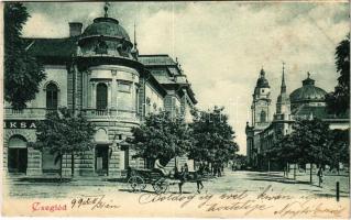 1899 (Vorläufer) Cegléd, Városháza, üzlet (EK)
