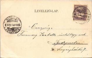 1900 Szeged, Mátyás templom (kis szakadás / small tear)