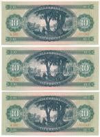 1969. 10Ft "A 392 077342 - A 392 077344" T:AU,XF Adamo F7