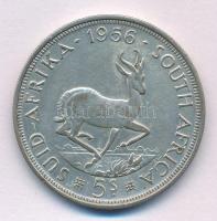 Dél-Afrika 1956. 5Sh Ag "II. Erzsébet" T:XF patina 
South Africa 1956. 5 Shilling Ag &quo...