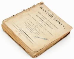 Fekete Ferencz: Út mutató kántor könyv, mellyet a' romai katholika anyaszentegyház szertartású ...