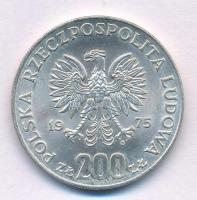 Lengyelország 1975. 200Zl Ag "A fasizmus felett aratott győzelem 30. évfordulója" T:AU 
P...