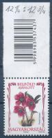 2011 Virág XVI. ívszéli vonalkódos bélyeg 12 1/4 : 12 3/4 fogazással (6.000)