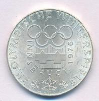 Ausztria 1974. 100Sch Ag "XII. téli olimpia - Innsbruck 1976." T:AU Austria 1974. 100 Schilling Ag "Winter Olympics Innsbruck 1976." C:AU Krause KM#2926