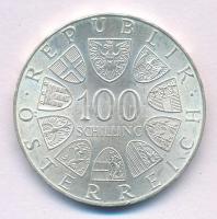 Ausztria 1974. 100Sch Ag "XII. téli olimpia - Innsbruck 1976." T:AU
Austria 1974. 100 Sch...