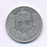 1893KB 1K Ag "Ferenc József" T:XF,VF
Adamo K5