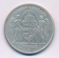 1930. 5P Ag "Horthy jobbra" T:VF Adamo P8