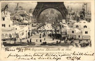 1900 Paris, Exposition Universelle de 1900. Les Colonies et le Champ de Mars / Paris Exposition