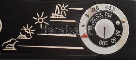 Kijev 30 szovjet mini kém fényképezőgép, kis kopással, eredeti tokkal / Kiev 30 vintage USSR miniatu...