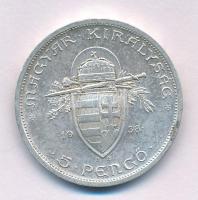 1938. 5P Ag "Szent István" T:XF Adamo P8.1