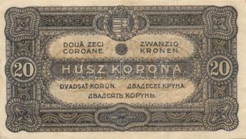 1920. 2K "2aa" 6 sorszám + 20K T:I- + 1930. 100P T:I