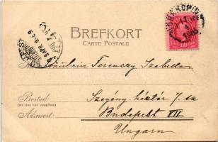 1905 Norrköping, Hamnparti / port (fl)