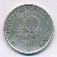 1948. 10Ft Ag "Széchenyi" T:AU patina Adamo EM2