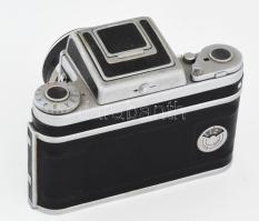 KW (Kamera Werkstatten): Praktisix cca 1957 pentaprzimás kamera Carl Zeiss Biometar f/2,8/80 objektí...