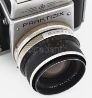 KW (Kamera Werkstatten): Praktisix cca 1957 pentaprzimás kamera Carl Zeiss Biometar f/2,8/80 objektí...