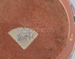 Miskakancsó, mázkopással, m: 21,5 cm