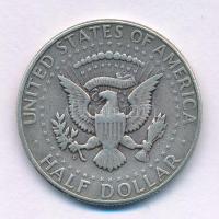 Amerikai Egyesült Államok 1964. 1/2$ Ag "Kennedy" T:VF patina USA 1964. 1/2 Dollar Ag &quo...