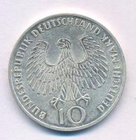 Német Szövetségi Köztársaság 1972G 10M Ag "Nyári Olimpiai Játékok München / Olimpiai Láng"...