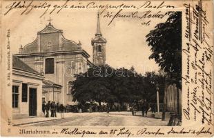 1903 Wien, Vienna, Bécs XIV. Hadersdorf-Weidlingau, Weidlingau; Mariabrunn / pilgrimage church (EB)