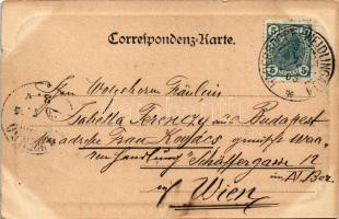 1903 Wien, Vienna, Bécs XIV. Hadersdorf-Weidlingau, Weidlingau; Mariabrunn / pilgrimage church (EB)