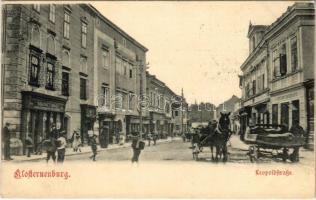 1905 Klosterneuburg, Leopoldstraße / street view, shops