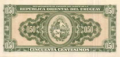 Uruguay 1939. 50c T:I