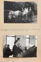 cca 1950-70 össz. kb. 85 db sajtófotó, papírra kasírozva, alágépelt szövegekkel, Káldy Zoltán (1919-...