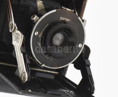 Zeiss Ikon Ikonta fényképezőgép, kopott, tokjában