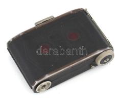 Zeiss Ikon Ikonta fényképezőgép, kopott, tokjában