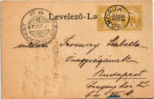 1900 Somorja, Csallóköz-Somorja, Somorin, Samorín; gőzmalom, új laktanya, városháza, Katolikus templ...