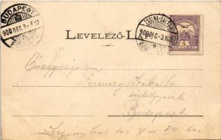 1900 Zsolna, Sillein, Zilina; látkép. Lövy Fülöp kiadása / general view (EK)