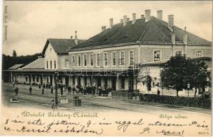 Párkánynána, Párkány-Nána, Parkan-Nána, Parkan, Stúrovo; pályaudvar, vasútállomás / railway station