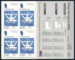 Andersen stamp-booklet Andersen bélyegfüzet