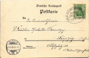 1904 Rommerskirchen, Post, O. Kemmerling Handlung, Gastwirthschaft v. Carl Hilgers / post office, sh...