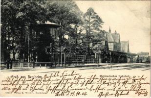 1904 Bad Bentheim, Holländischer Bahnhof / Dutch railway station