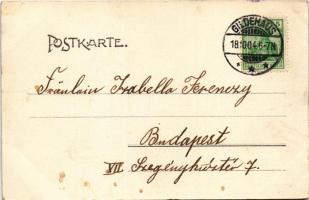 1904 Bad Bentheim, Holländischer Bahnhof / Dutch railway station
