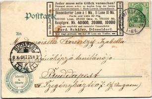 1904 Düsseldorf, Kunst und Gartenbau-Ausstellung, Aus Alt-Düsseldorf II. Offizielle Postkarte No. 43...