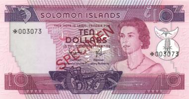 Salamon-szigetek 1979. 2$, 5$, 10$ "Specimen" komplett sor, gyűjtői széria T:I