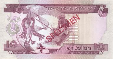 Salamon-szigetek 1979. 2$, 5$, 10$ "Specimen" komplett sor, gyűjtői széria T:I