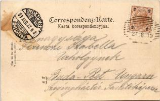 1899 (Vorläufer) Lavochne, Lawotschne, Lavocsne, Lawoczne; Bahnhof. Verlag Salo Fink / railway stati...