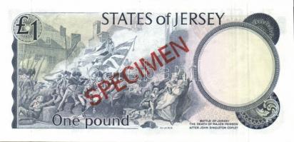 Jersey 1978. 1Ł, 5Ł, 10Ł, 20Ł "Specimen" komplett sor, gyűjtői széria T:I,I-