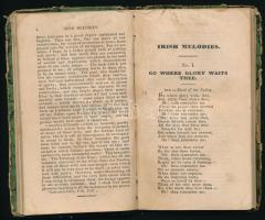 Thomas Moore: The Loves of the Angels. Hozzákötve: Irish Melodies. Nurnberg - New York, é.n., Freder...